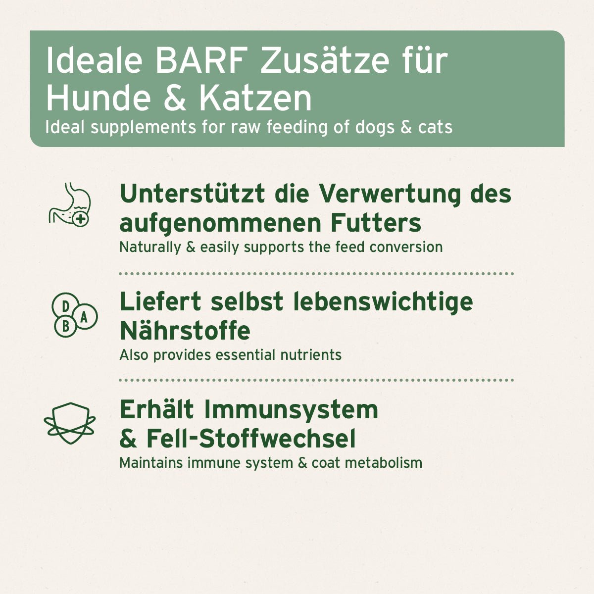 BARF - Öl Set mit Lachsöl, Leinöl & Hanföl - AniForte