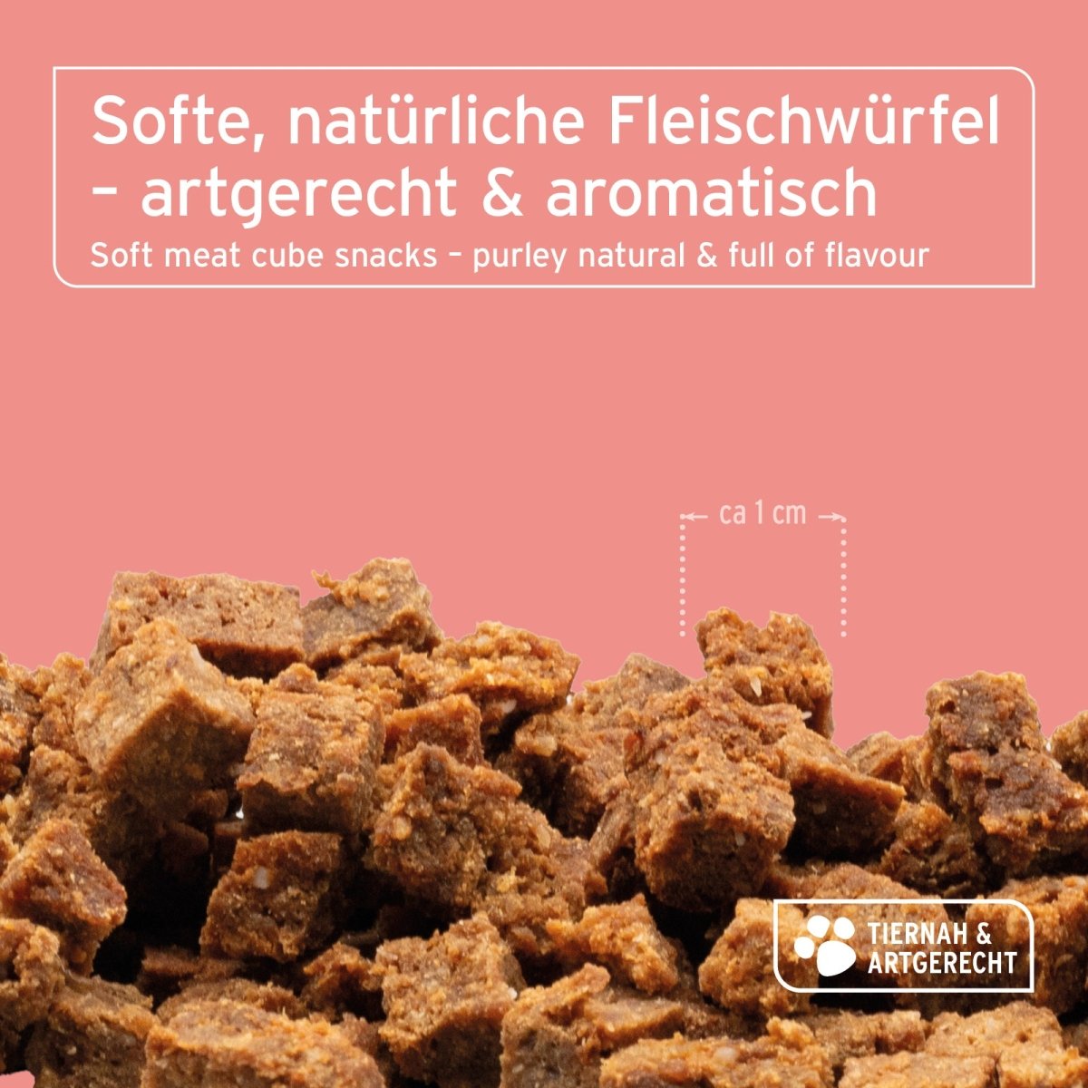 AniForte® Soft Snack Rind – weiche, getreidefreie Katzenleckerlis aus saftigem Rindfleisch