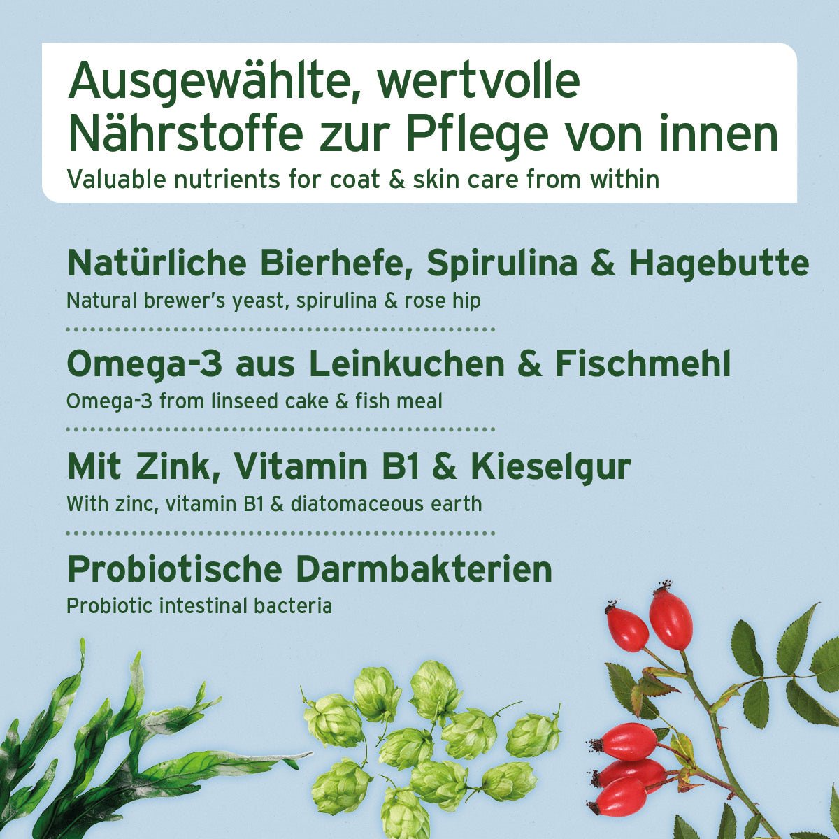 AniForte® Fell & Haut Snacks mit Lammfleisch für gesundes Fell und Hautpflege