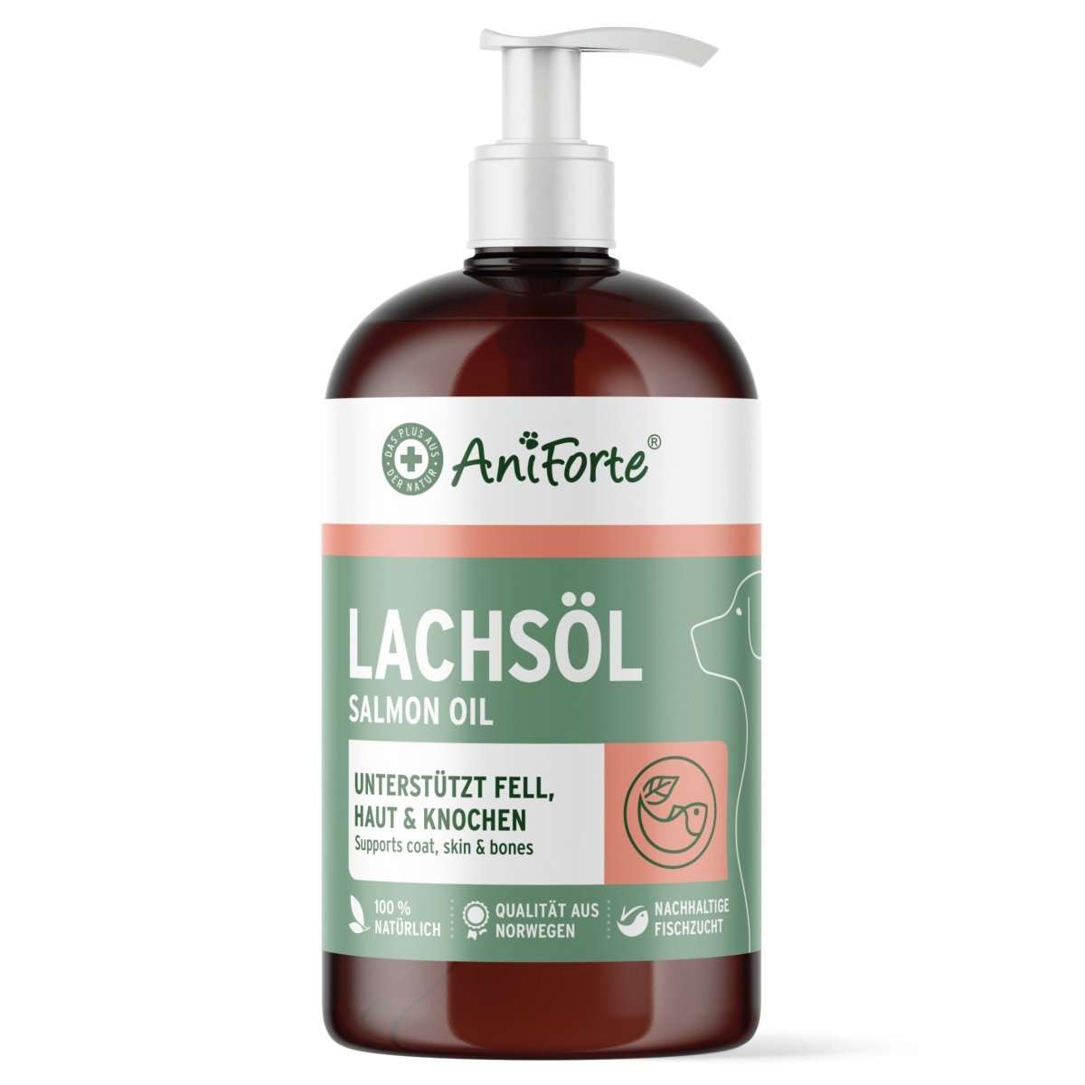 Pumpflasche Lachsöl - AniForte