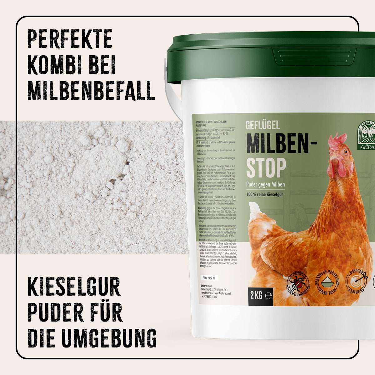 Eimer Milben - STOP flüssig - AniForte
