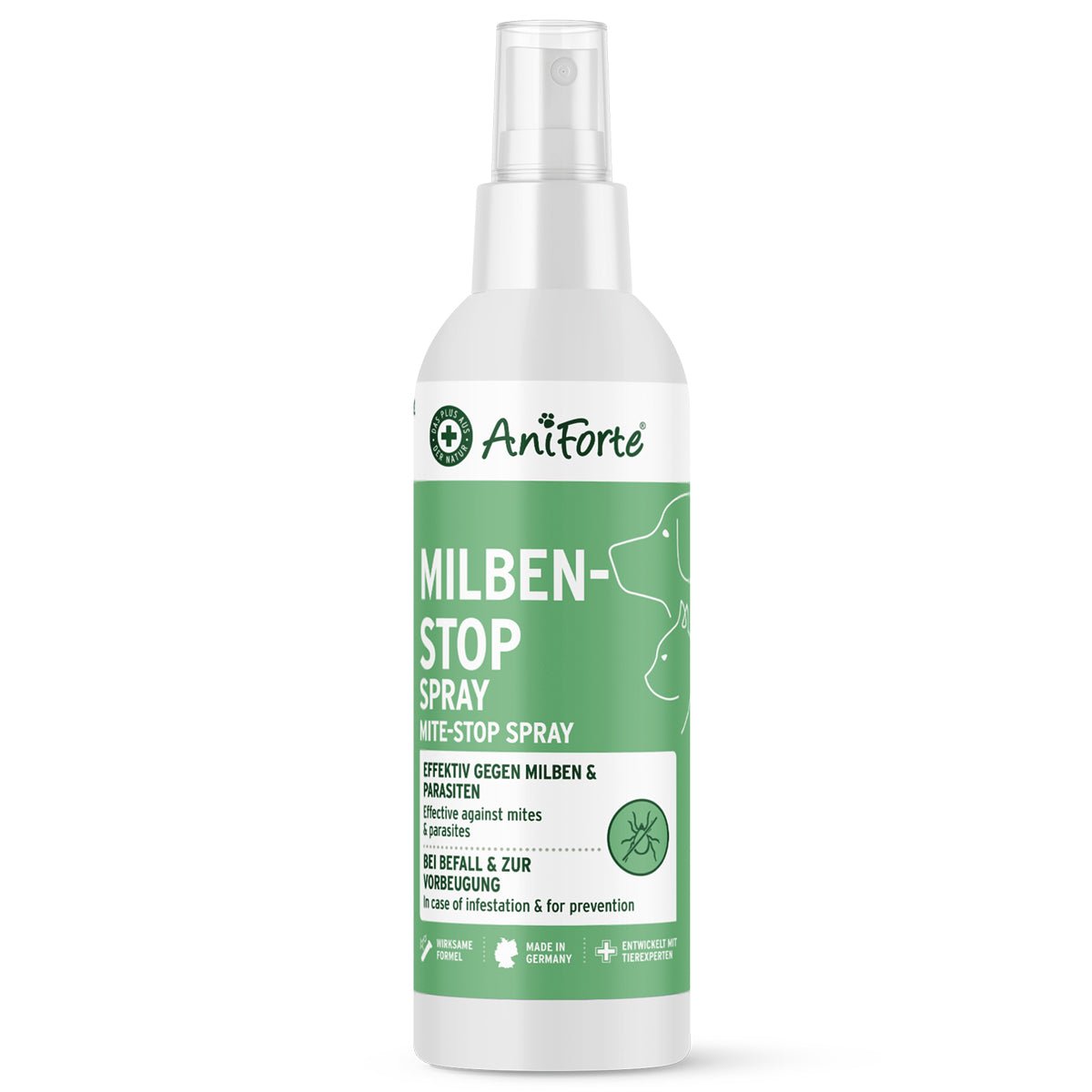 AniForte Milben-STOP Spray gegen Milben und Parasiten bei Tieren