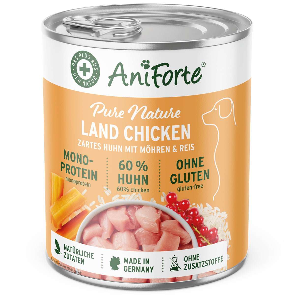 Dose Nassfutter LandChicken. 