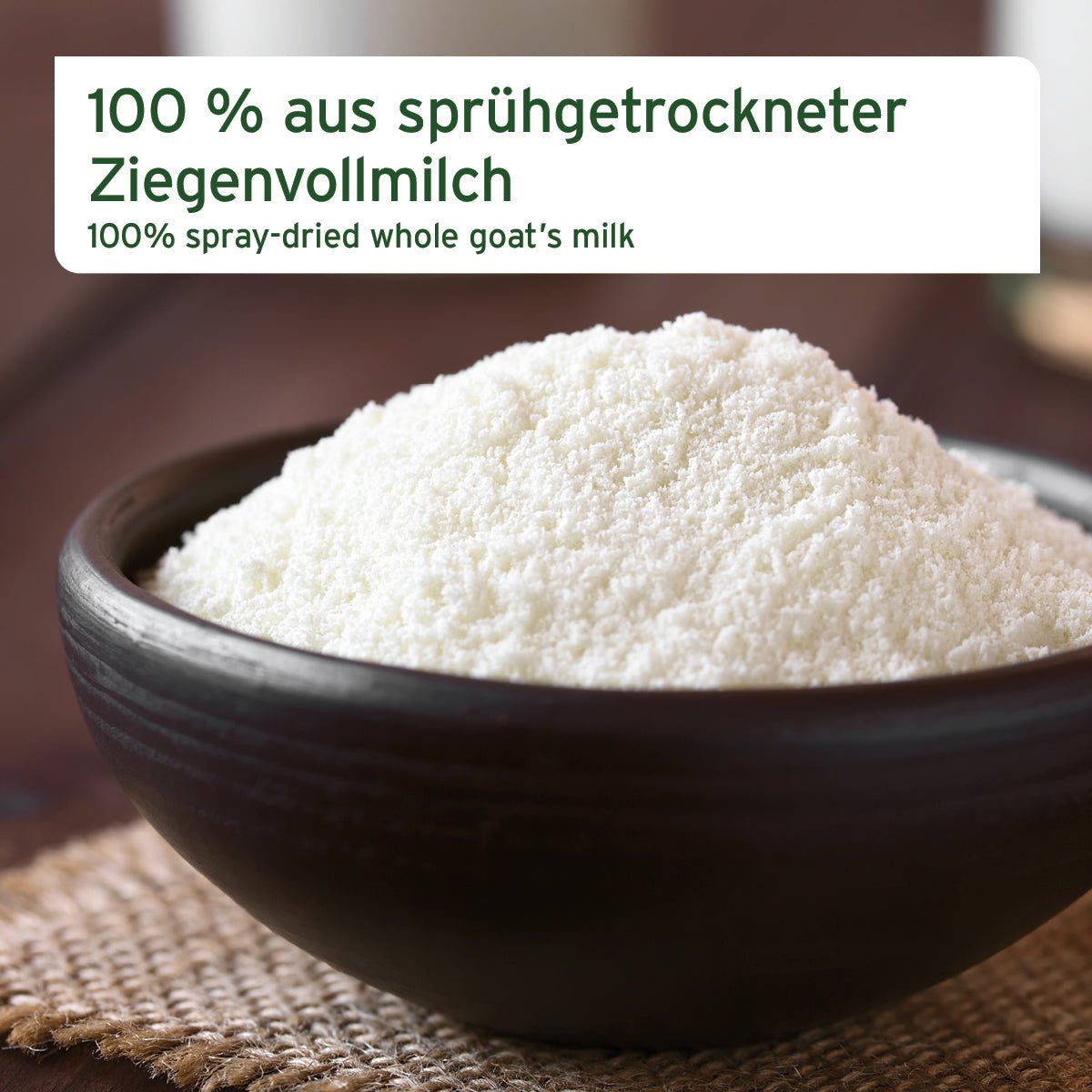 AniForte® Ziegenmilch Pulver für Hunde und Katzen, hochwertig, leicht verdaulich, proteinreich